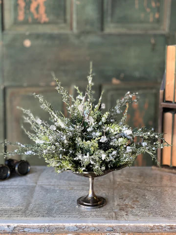 9" Pristmatic Greens Half Sphere