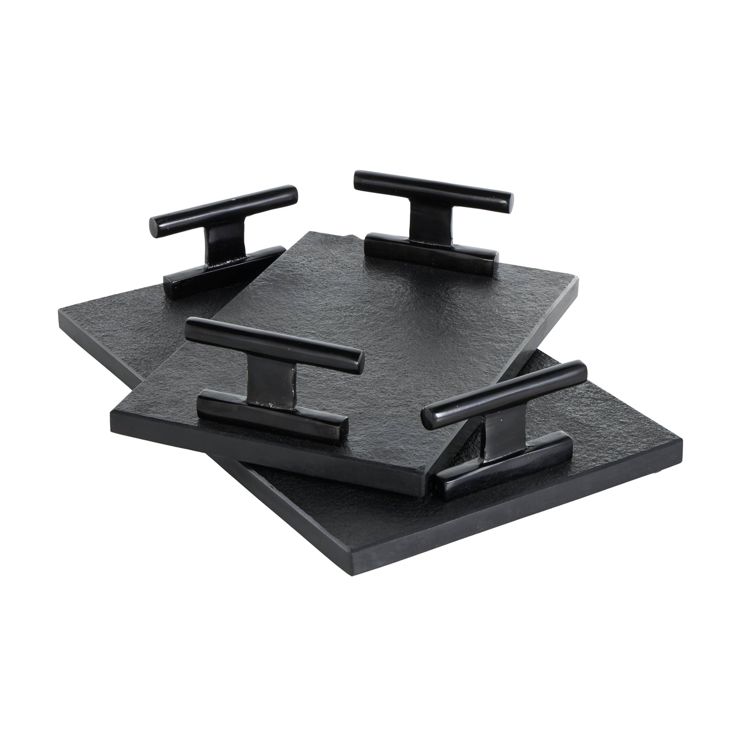 Modern Black Marble Tray