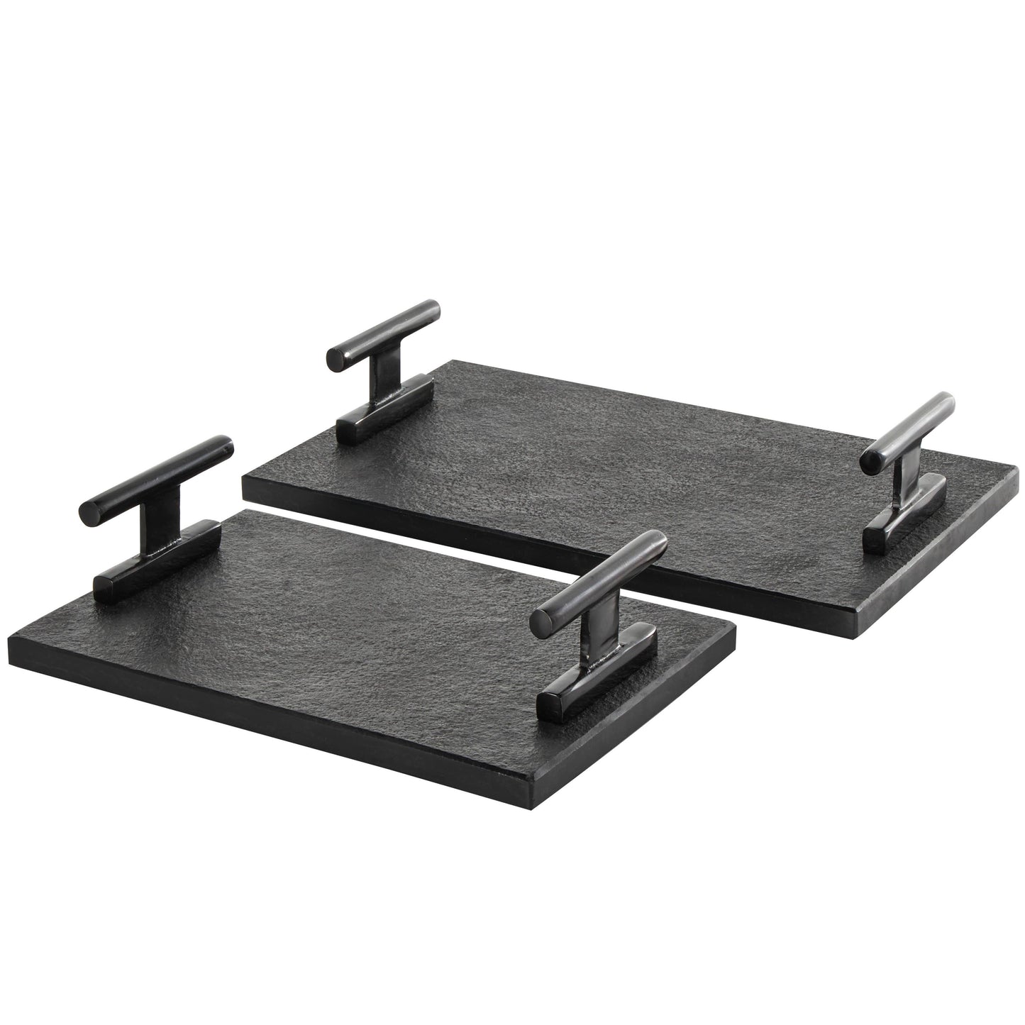 Modern Black Marble Tray