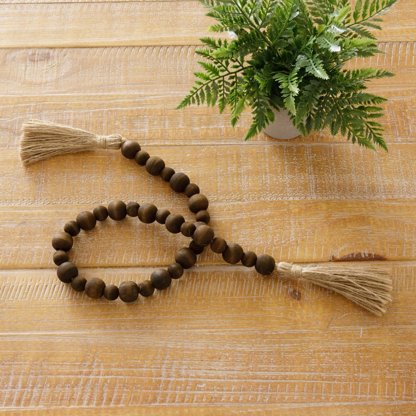 Brown Farmhouse Beads
