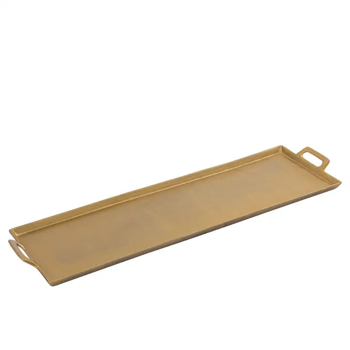 10x34 Antique Brass Tray