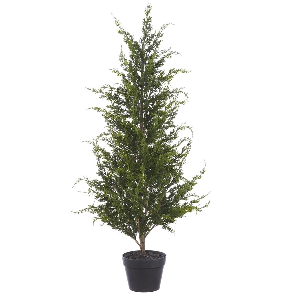 48.5" Juniper Tree in Plastic Pot Green