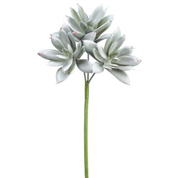 10" Sedum Bouquet Pick x3 Gray Green