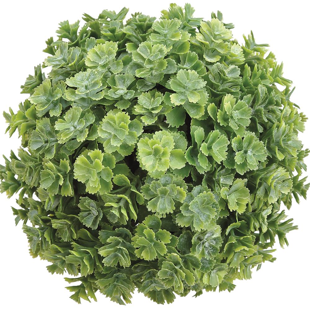 5.5" Real Touch Sedum Orb Green