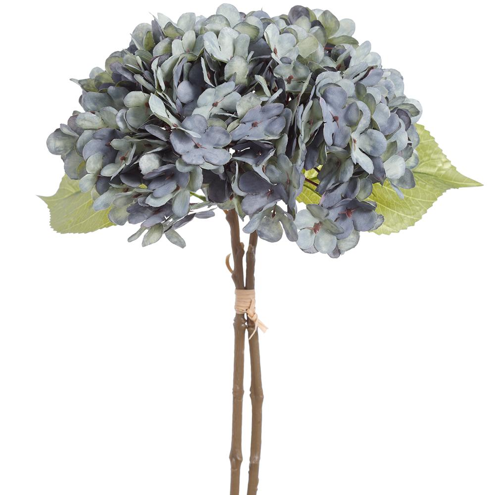 13.5" Hydrangea Bundle x2 Blue Two Tone
