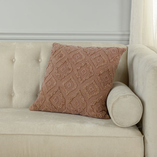 Mauve Solid PIllow