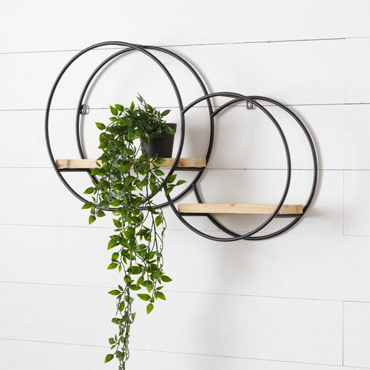 Wall Shelf - Two Circles (PC)