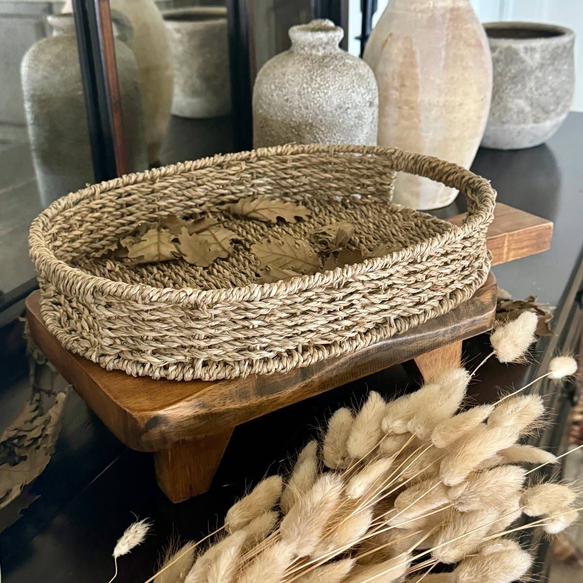 WG-1011 - Large Oval Seagrass Tray