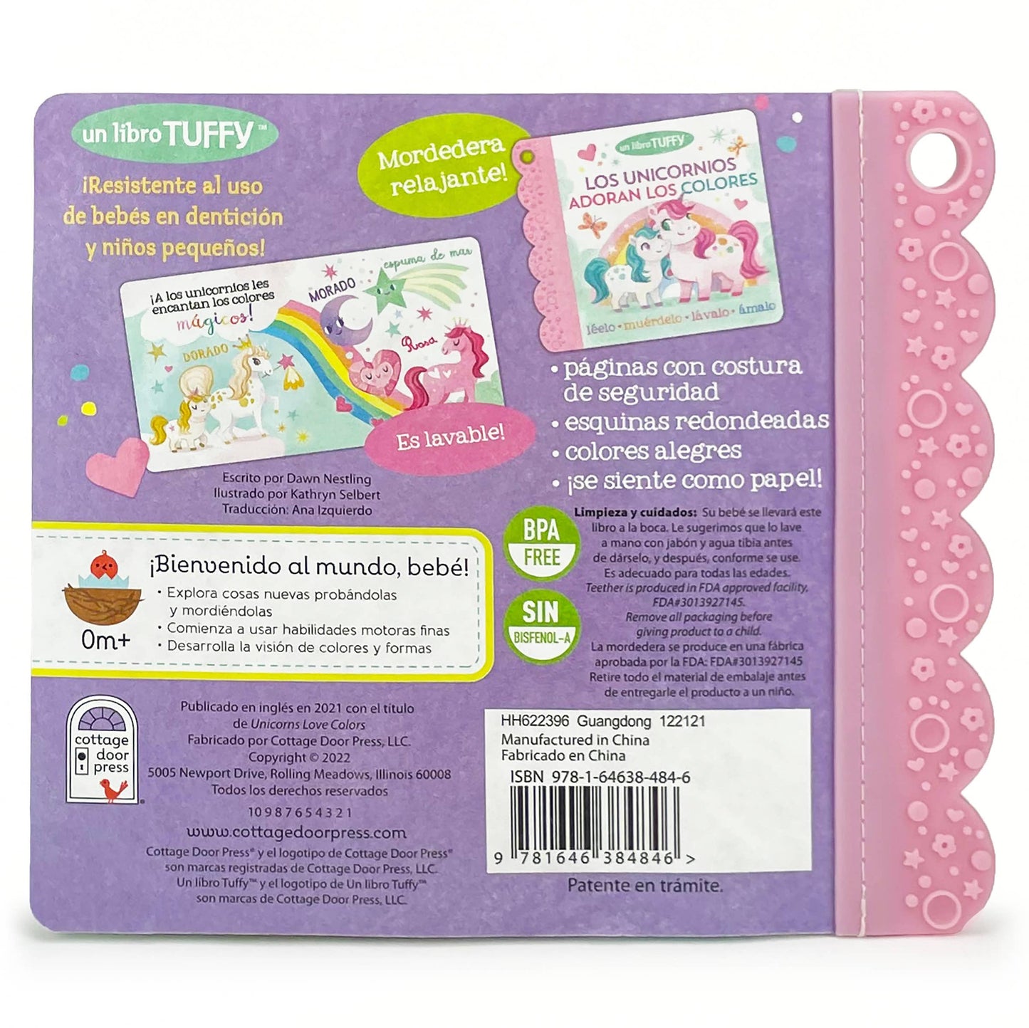 Unicorns Love Colors (Tuffy Teether Indestructible Book)