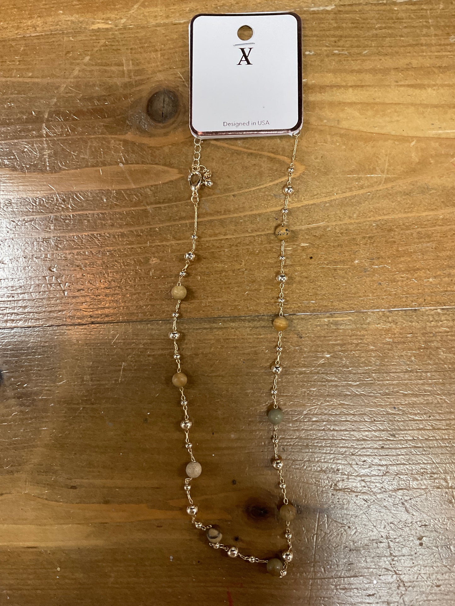 Brown Beaded Necklace