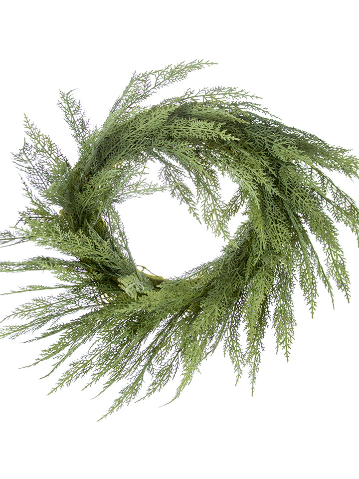 Cypress Wreath Var. Green