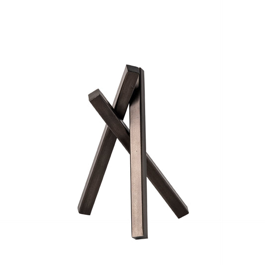 Bastian Small  Black Metal Abstract Object
