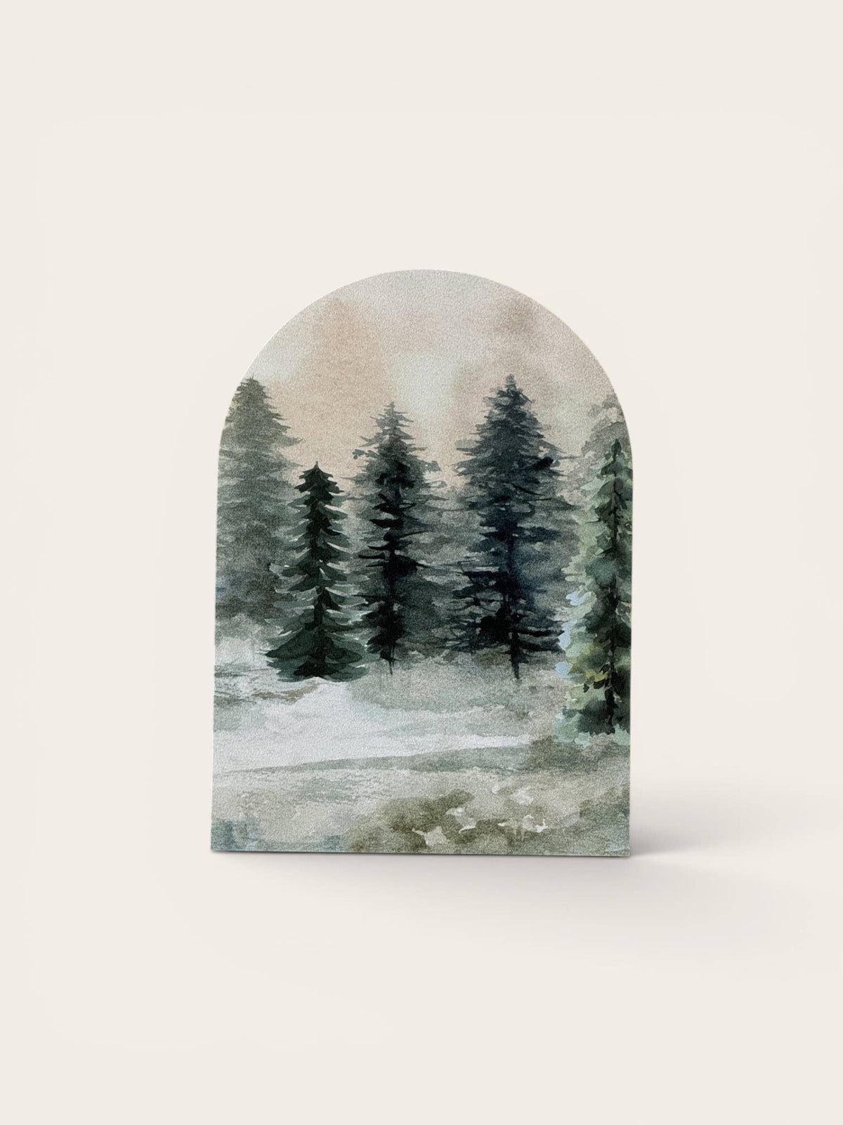 Evergreens Portrait, Arch | Winter Decor