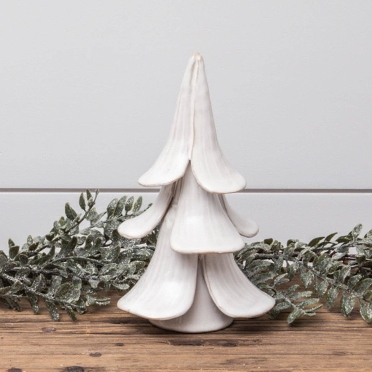 Stoneware Tree - White