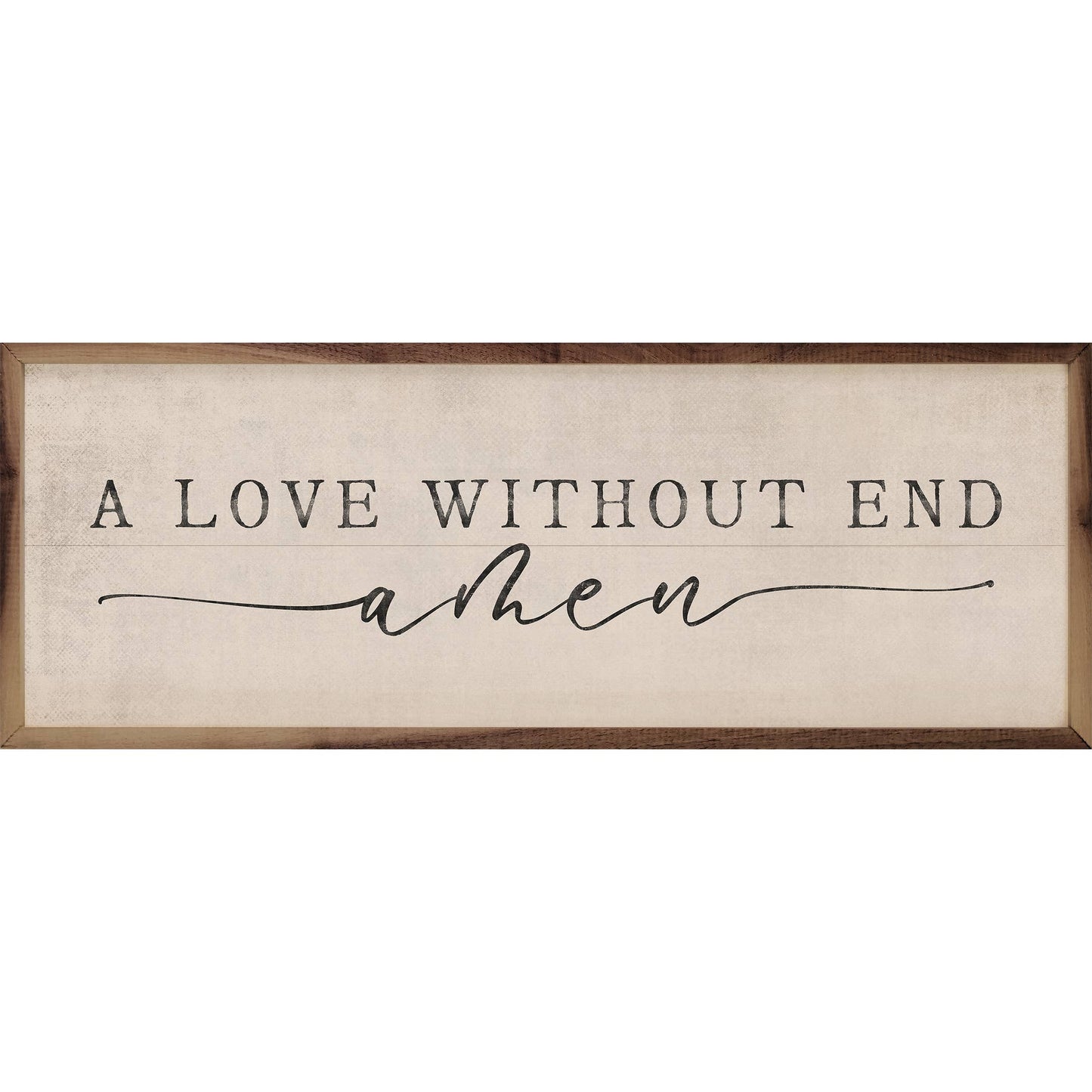 A Love Without End White
