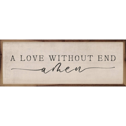 A Love Without End White