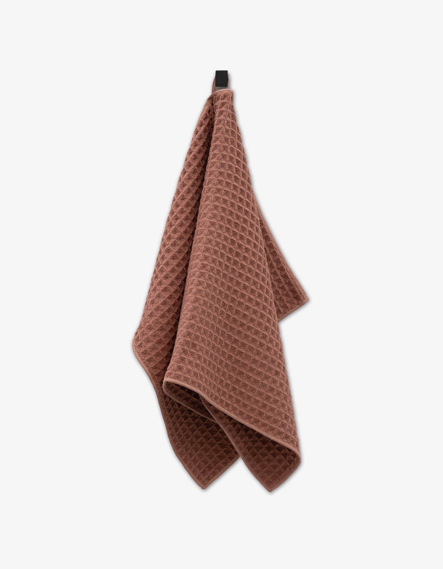 Dusty Rose Waffle Hand Towel