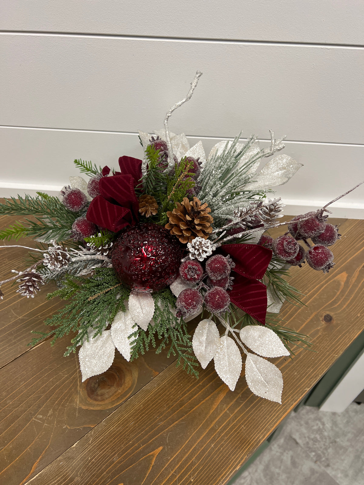 Red Ornament Arrangement