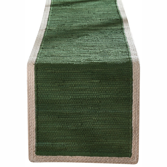 DUNE TABLE RUNNER 54" L - GREEN