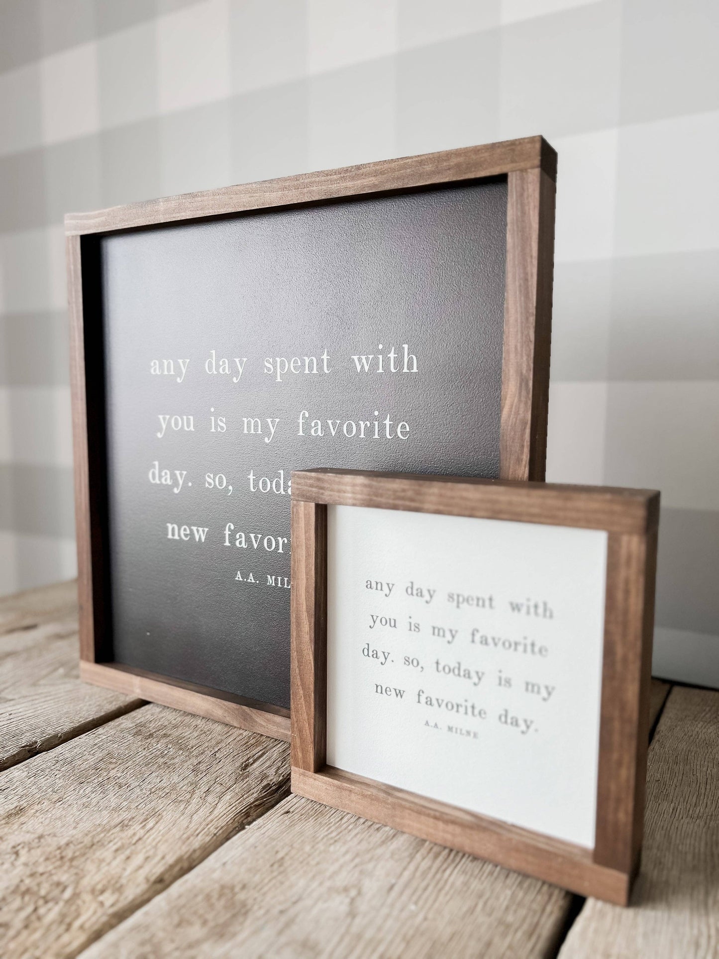 Any Day Spent With You | Mother's Day Gifts, Wall Art