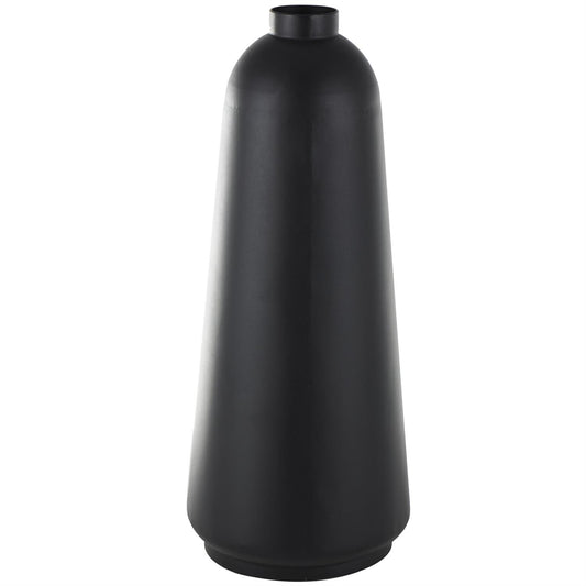 Black Metal Vase