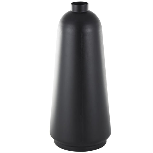Black Metal Decorative Vase
