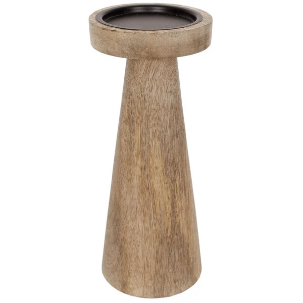 10" Wood Pillar Natural