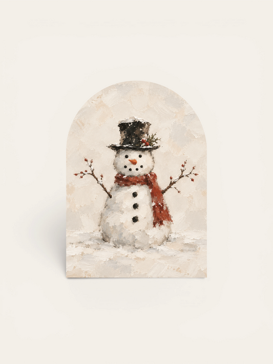 Rustic Snowman, Arch