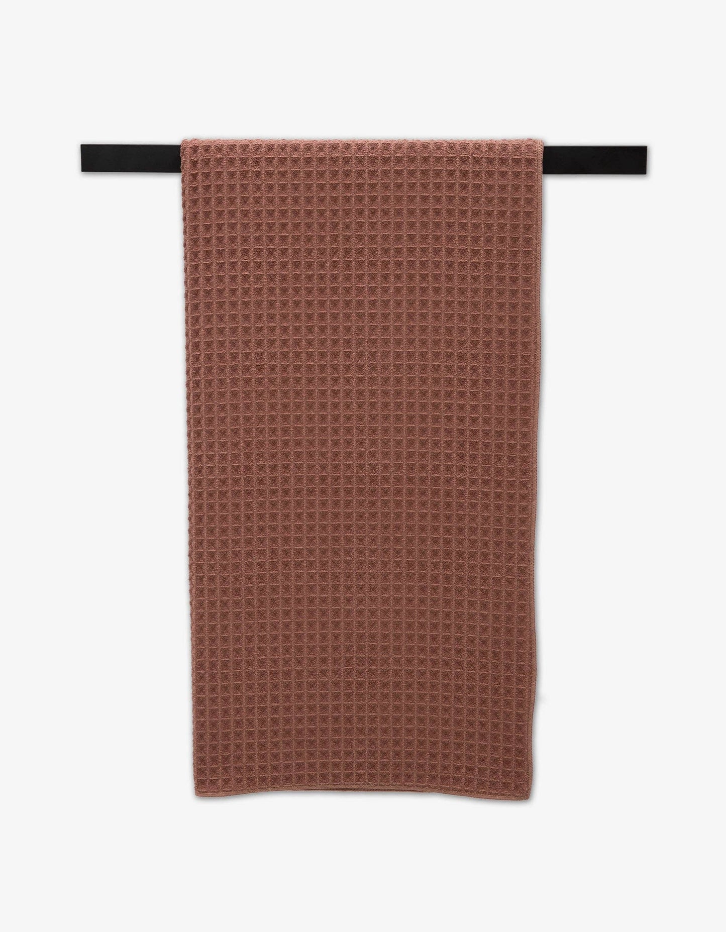 Dusty Rose Waffle Bath Towel