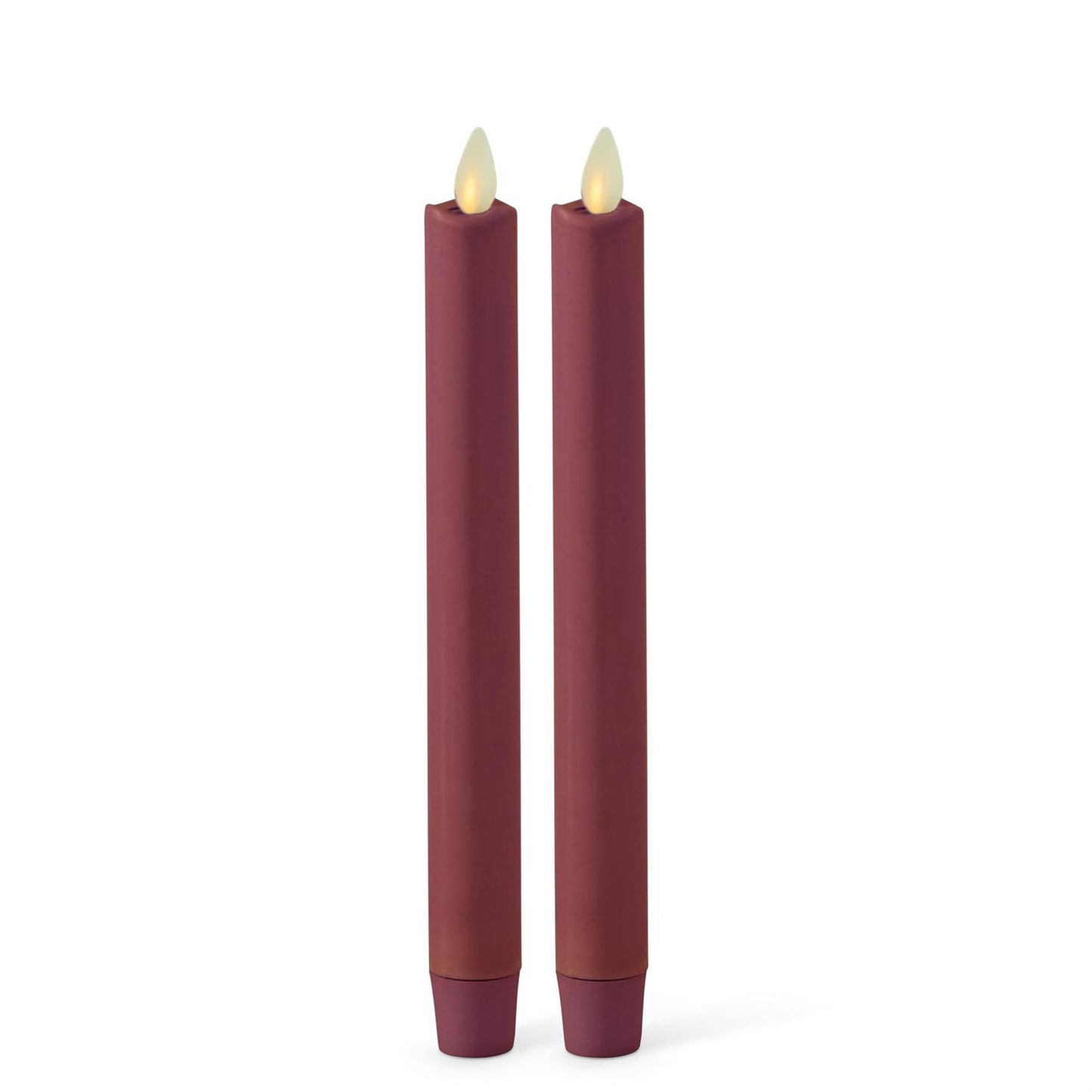 6 Inch Red Wax Luminara Indoor Tape Candles