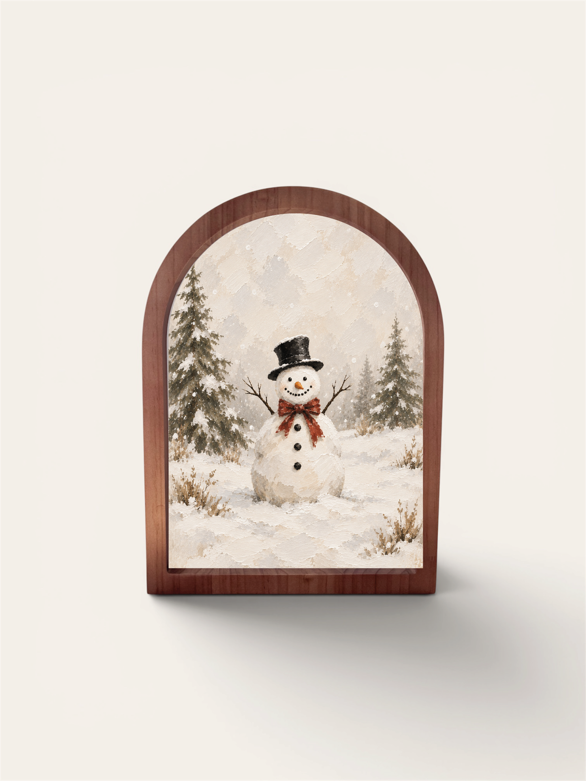 Cheery Snowman, Arch
