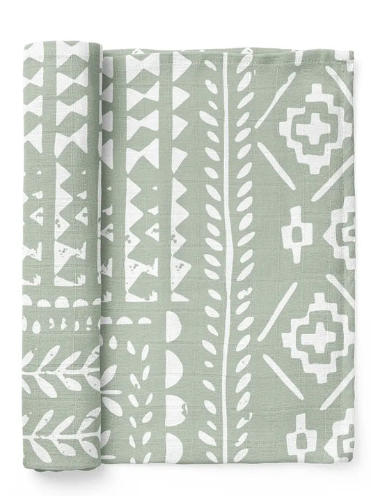 Muslin Swaddle Baby Blanket - Tapestry Swaddle