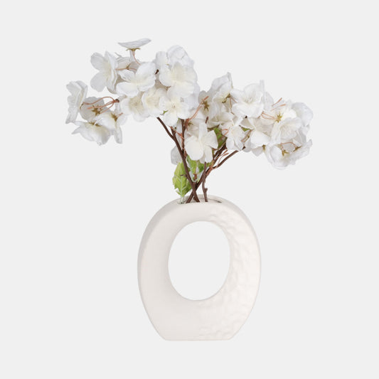 7" Rough Finish Open Cut-Out With Vase Opening