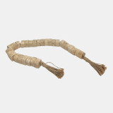 26" Travertine 1" Beaded Garland