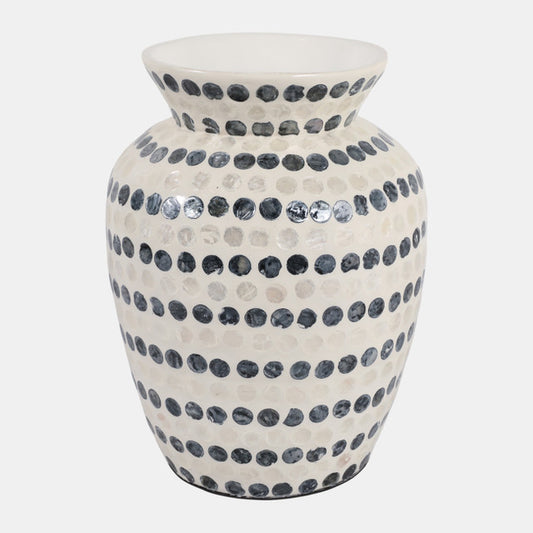 Capiz Dots Vase