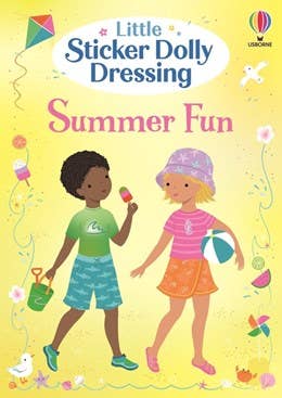 Little Sticker Dolly Dressing Summer Fun : Usborne