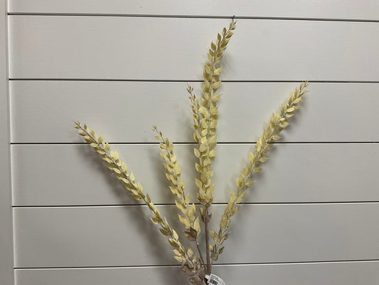 SPIKE LEAF SPRAY, 37", BEIGE,