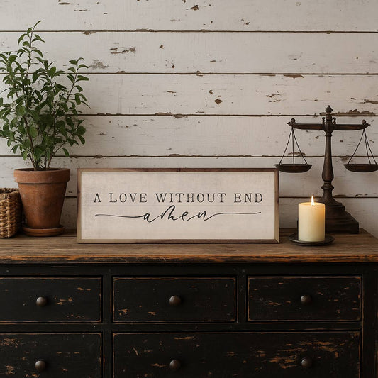 A Love Without End White