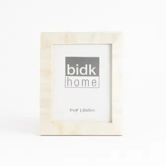 8x10 White Bone Picture Frame