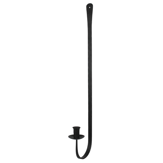 Keen Taper Wall Sconce, Metal, Black