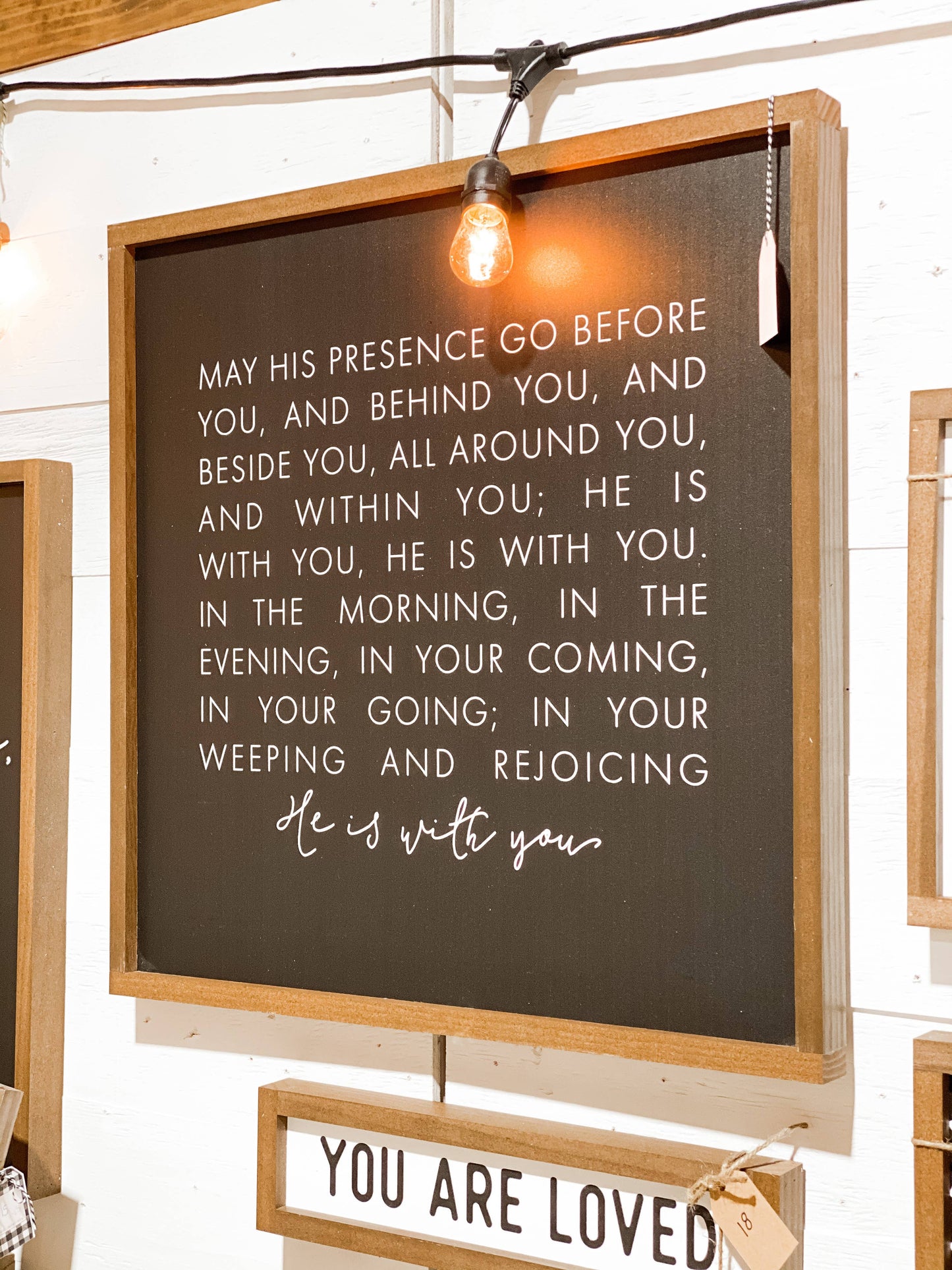 The Blessing: May His Presence Go Before You and Behind You