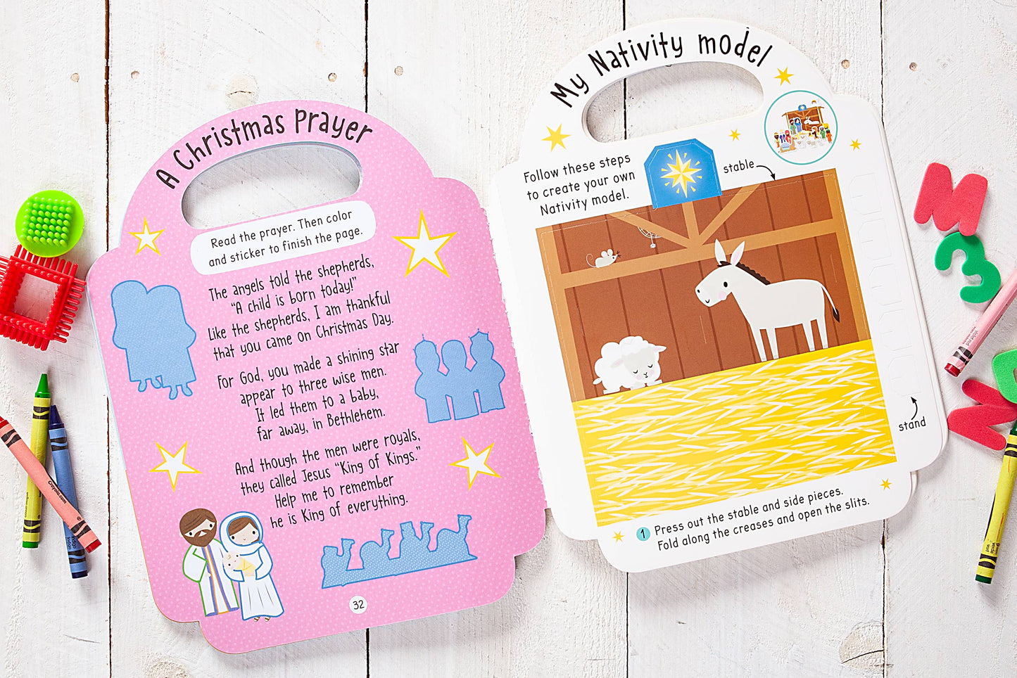 The Story of Christmas (Christmas Sticker Activity Book)