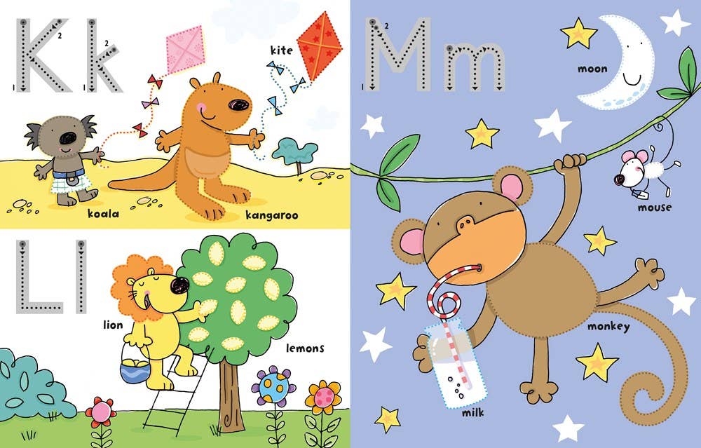 Wipe-Clean Alphabet : Usborne