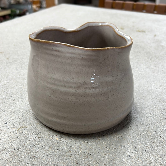 Taupe Shaped Container