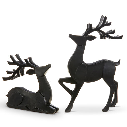 Matte Black Deer