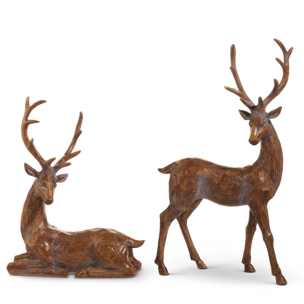 Set of 2 Brown Deer