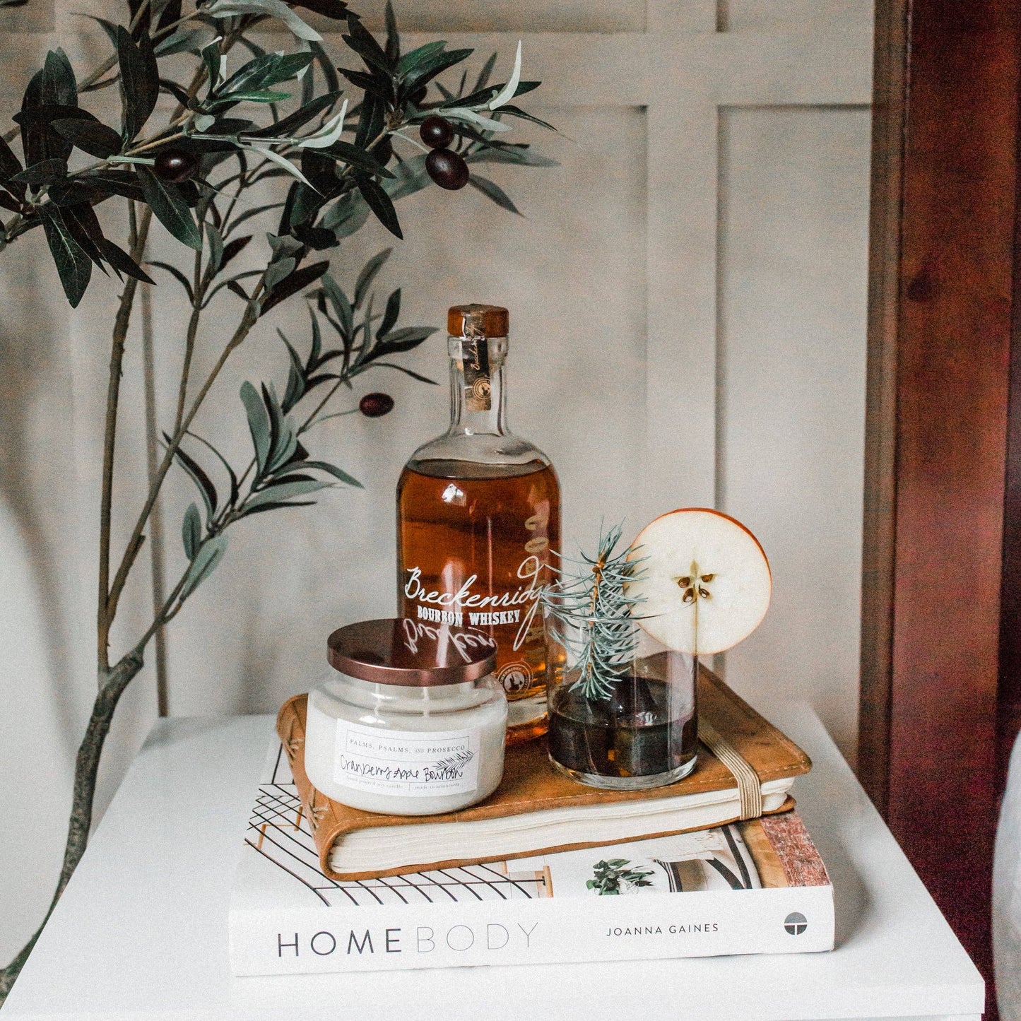 Cranberry Apple Bourbon Soy Candle