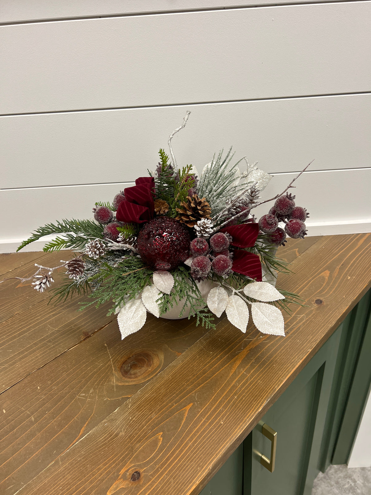 Red Ornament Arrangement