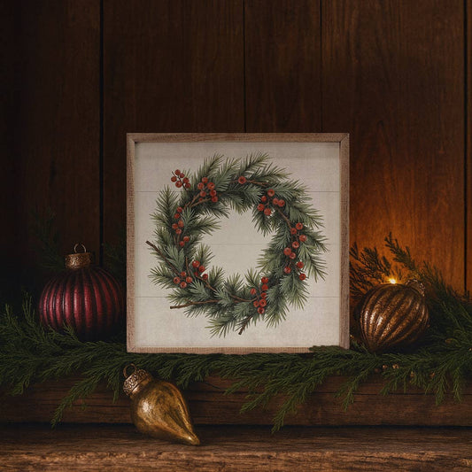 Berry Pine Wreath