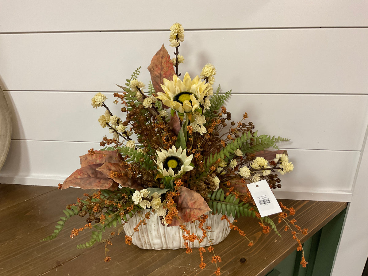 Cream Sunflower Arrangement